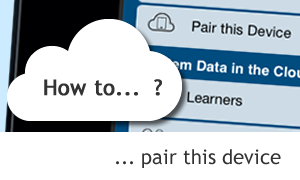 Evidence for Learning Tutorial: How to pair your device